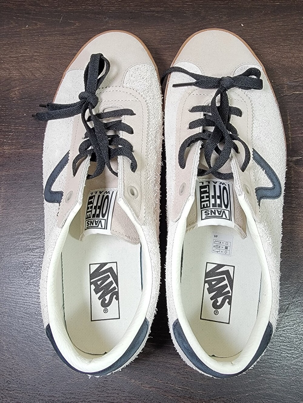 BRAND NEW Vans Sport Low Beige/ Gum/ Black Men's Size - Picture 6 of 7
